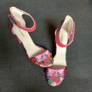 Jeffrey Campbell pink Lindsay heels size 9